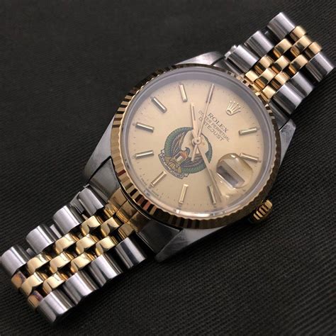 rolex logo arabico|rolex eagle crest arabic dial.